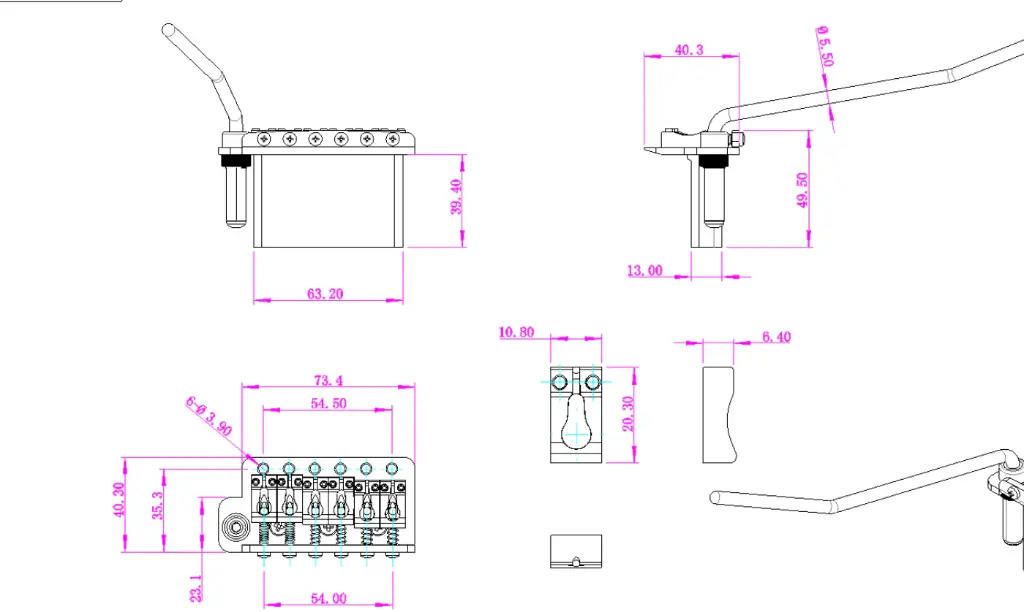 Left-Handed_Guitar_Tremolo_Bridge_with_Roller_Saddles_String_Spacing_10.8MM_Guyker-9.webp