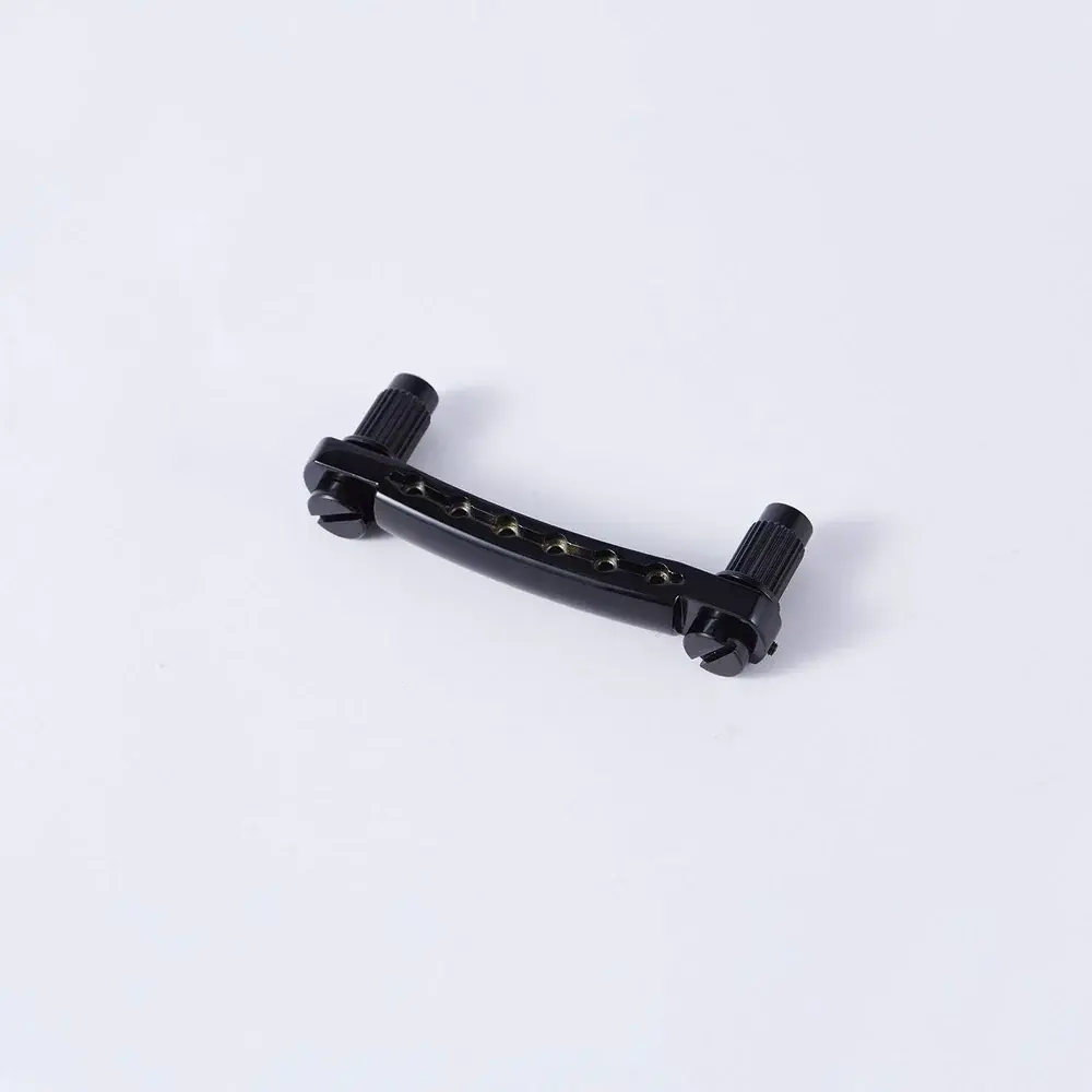 Guyker_Guitar_Tailpiece_Stop_Bar_Zinc_Alloy_with_Mounting_Studs_GS001-BK-1.webp