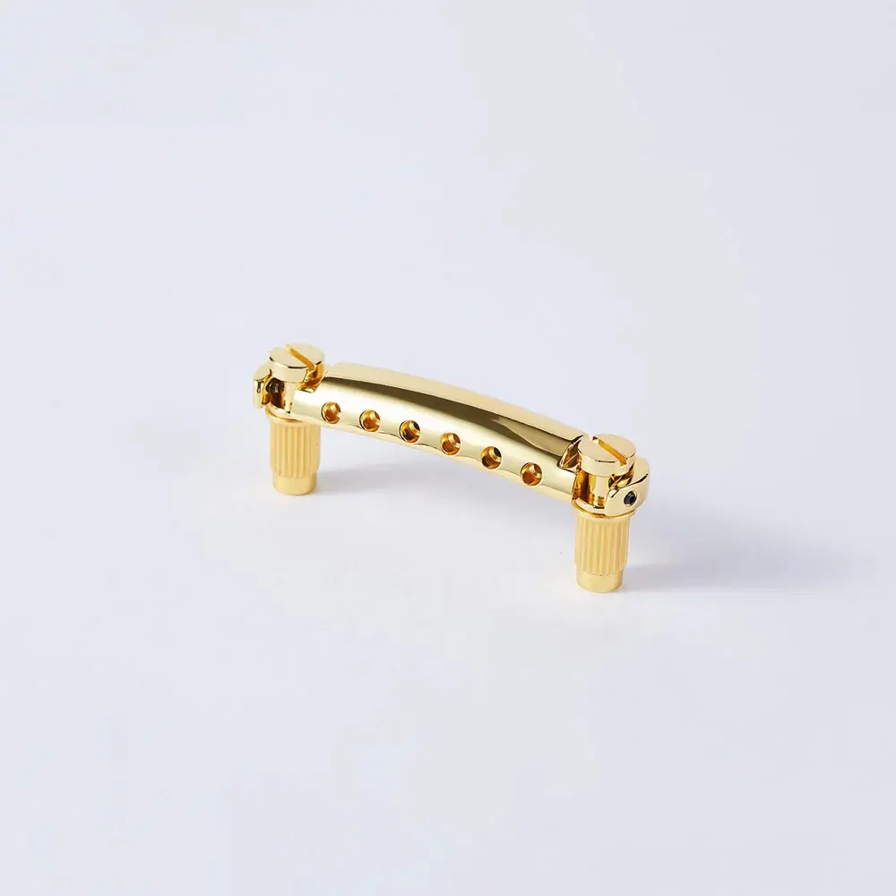 Guyker_Guitar_Tailpiece_Stop_Bar_Zinc_Alloy_with_Mounting_Studs_GS001-GD.webp