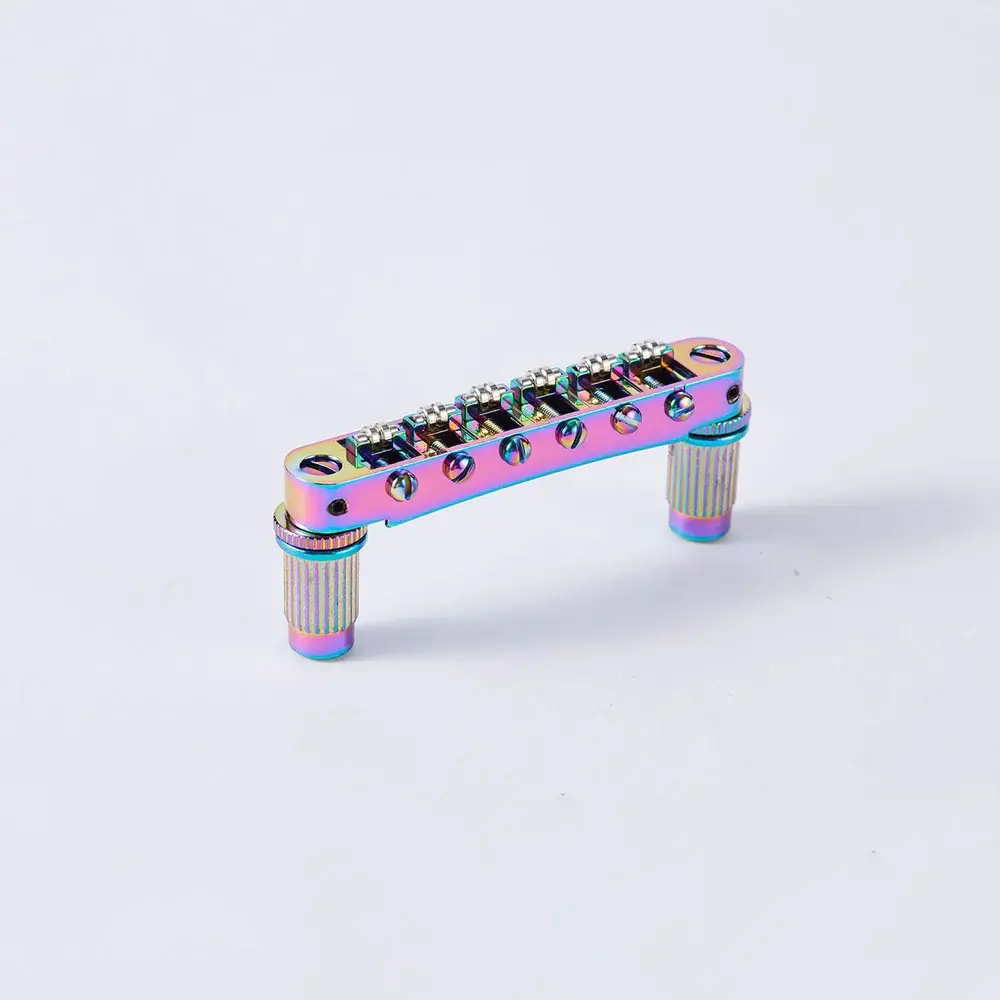 Guyker_Guitar_Bridge_Tune-O-Matic_with_Roller_Saddles_For_LP_Guitar_GM005-RB.webp
