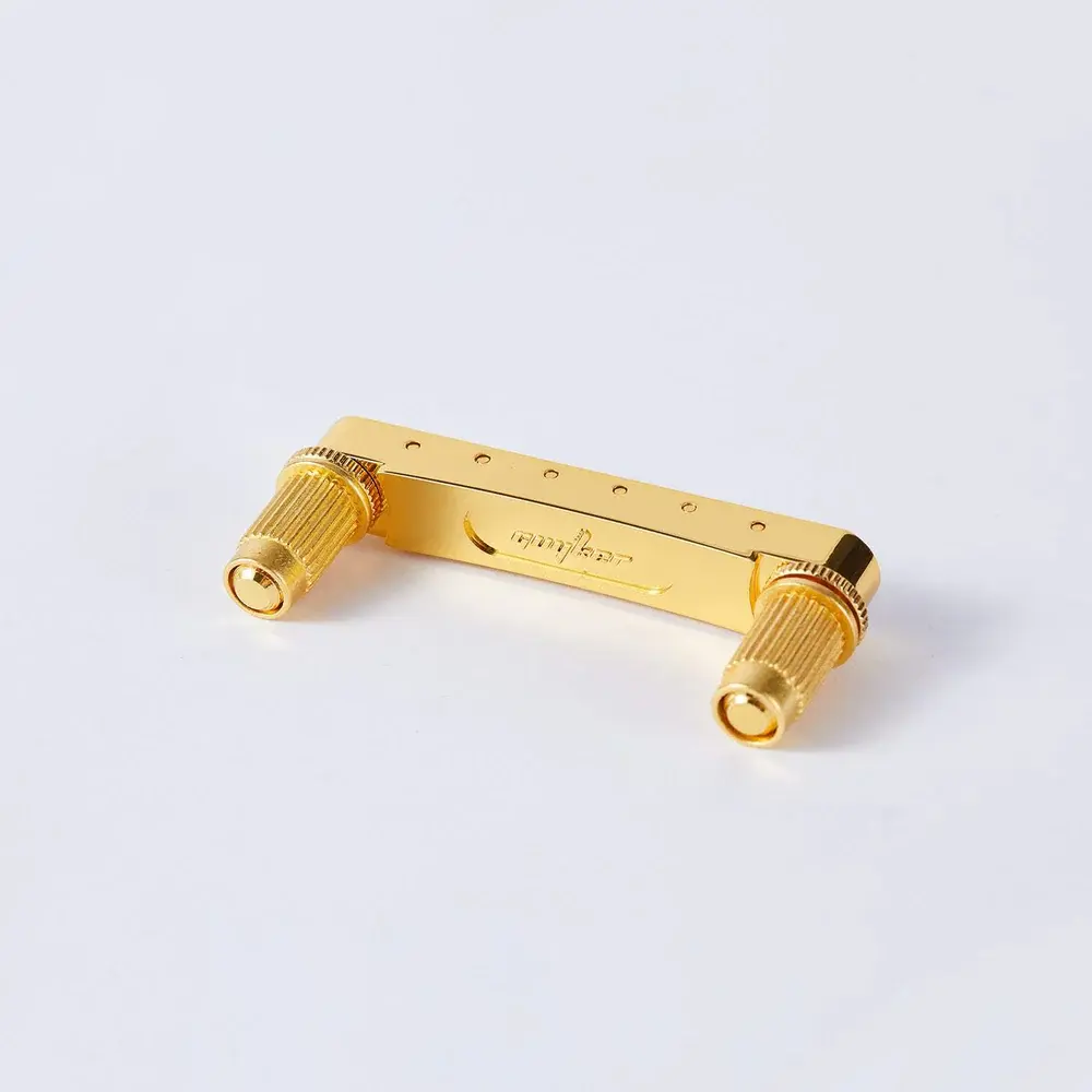 Guyker_Guitar_Bridge_Tune-O-Matic_with_Roller_Saddles_For_LP_Guitar_GM005-GD-2.webp