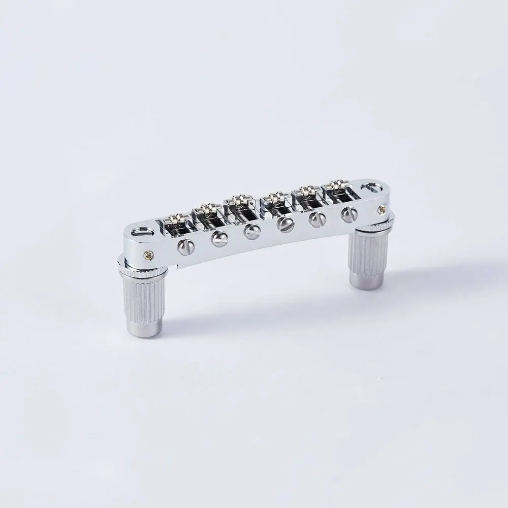 Guyker_Guitar_Bridge_Tune-O-Matic_with_Roller_Saddles_For_LP_Guitar_GM005-CR.webp