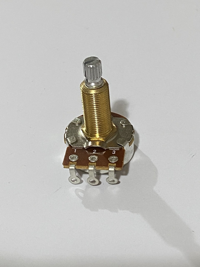 [BOP-B500-LS] Bourns 500K, 3/8" Long Shaft Potentiometer - Linear Taper