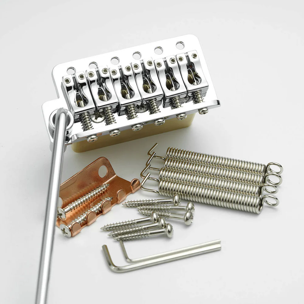 [GG1013A-L] Left-Handed Guitar Tremolo Bridge 10.8mm String Spacing