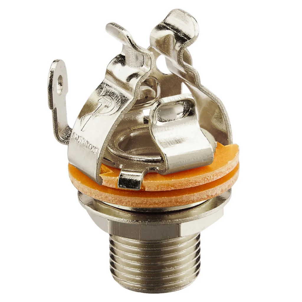 [MJ-PRO-CH] Mono Input Jack (Chrome)