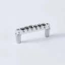 Guyker Guitar Bridge Tune-O-Matic with Roller Saddles for LP Guitar GM005